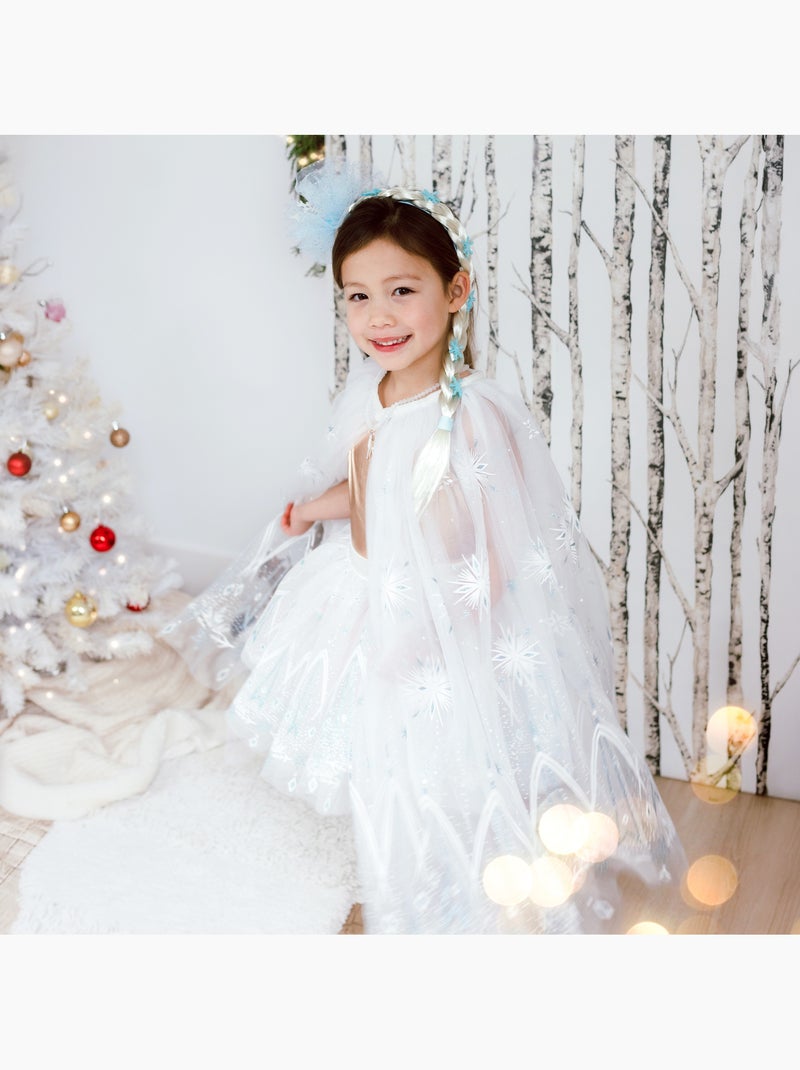 Great pretenders | déguisement enfant cape reine de glace Blanc - Kiabi