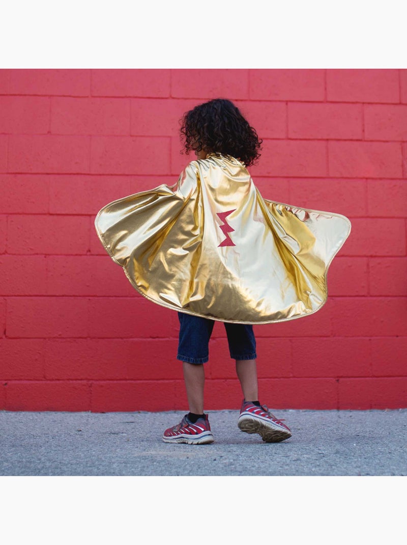 Great Pretenders | Déguisement enfant cape réversible super héro Rouge - Kiabi