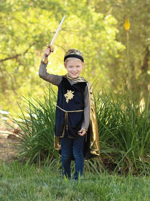 Great Pretenders | Déguisement enfant chevalier tunique cape couronne - Kiabi