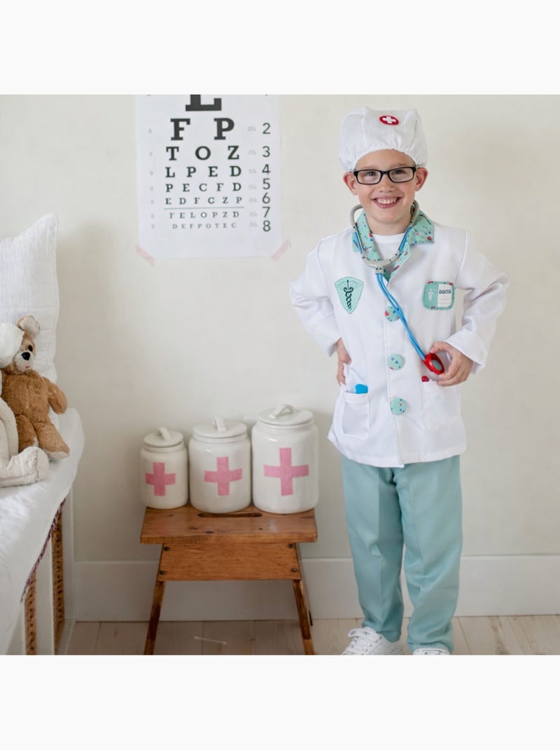 Great Pretenders | Déguisement enfant docteur avec accessoires Blanc - Kiabi
