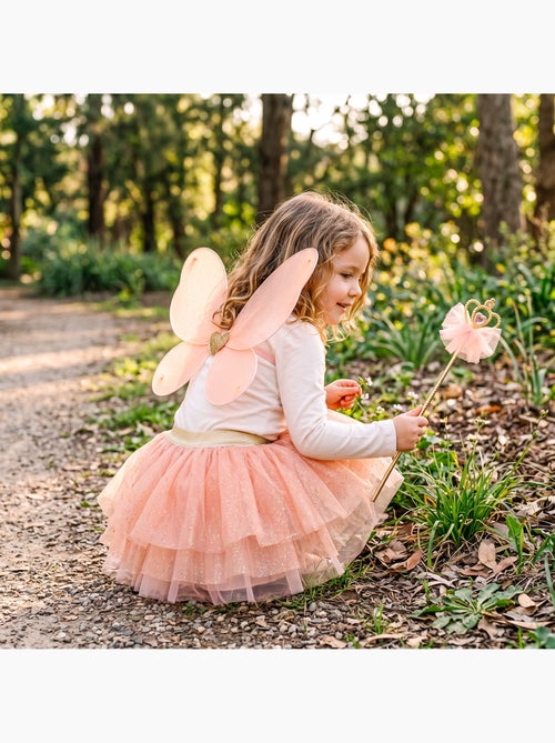 Great pretenders | déguisement enfant jupe princesse fée avec ailes et baguette - Kiabi
