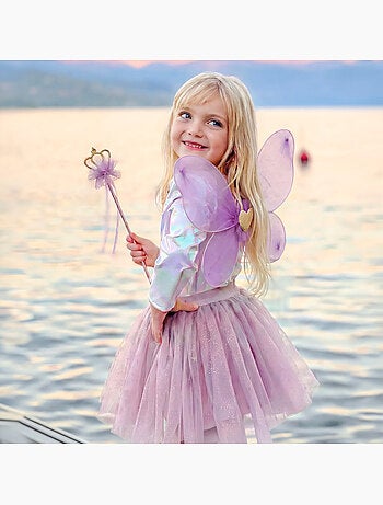 Great pretenders | déguisement enfant jupe princesse fée avec ailes et baguette