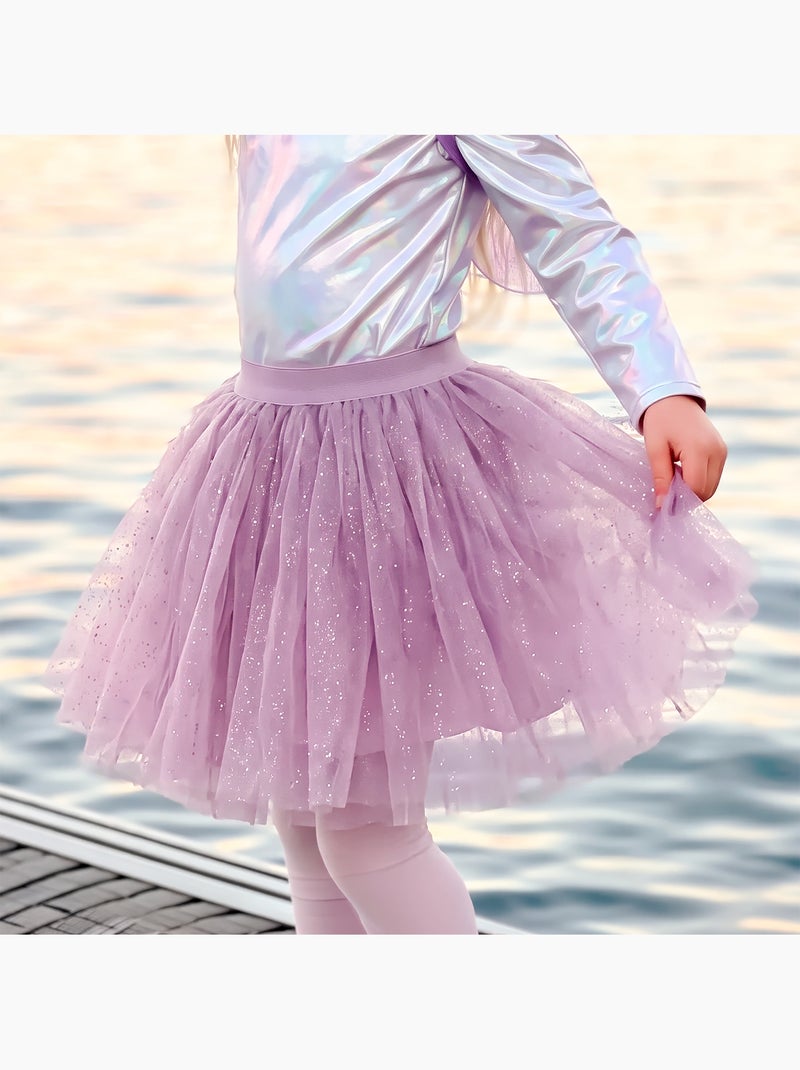 Great pretenders | déguisement enfant jupe princesse fée avec ailes et baguette Violet - Kiabi