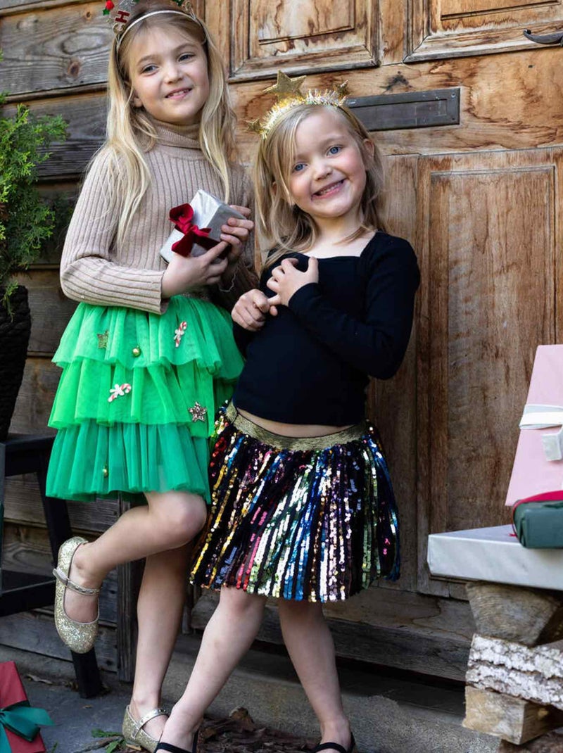 Great Pretenders | Déguisement enfant jupe tutu noël Vert - Kiabi