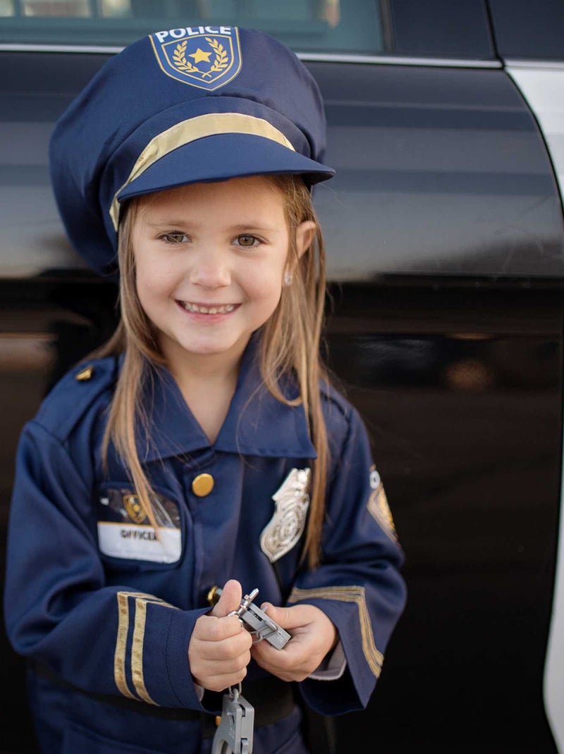 Great Pretenders | Déguisement enfant policier avec accessoires Bleu - Kiabi