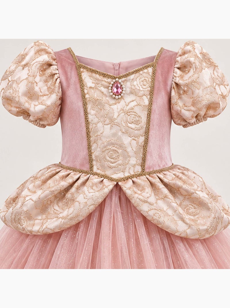 Great pretenders | déguisement enfant robe de princesse aurélia Rose - Kiabi