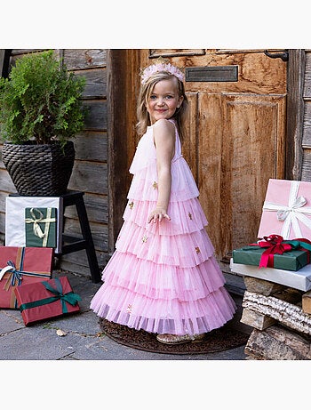 Great pretenders | déguisement enfant robe de princesse de noël avec serre tête