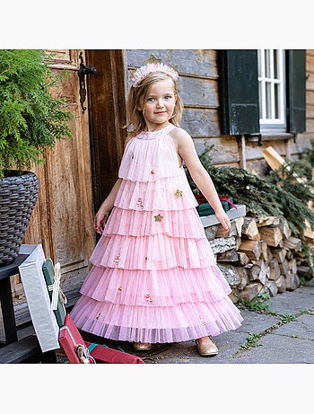 Great pretenders | déguisement enfant robe de princesse de noël avec serre tête