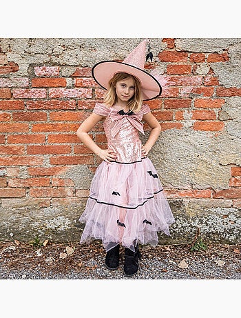 Great pretenders | déguisement enfant robe de sorcière glamour avec chapeau
