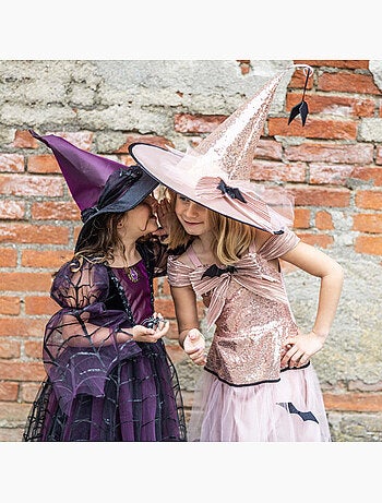Great pretenders | déguisement enfant robe de sorcière glamour avec chapeau