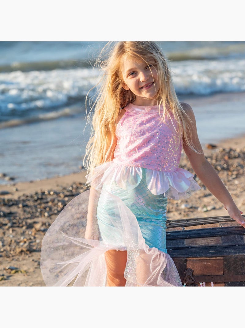 Great Pretenders | Déguisement enfant – Robe Princesse Sirène Misty Rose - Kiabi