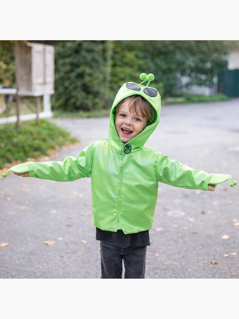Great Pretenders | Déguisement enfant veste alien à capuche Vert - Kiabi