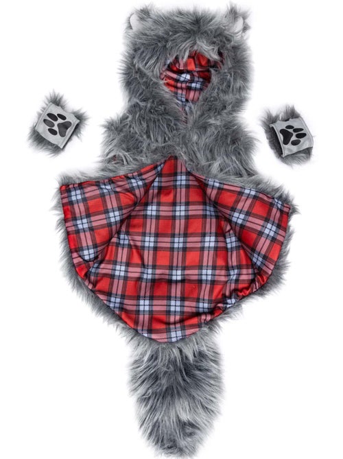 Great pretenders | déguisement enfant veste loup toute douce avec gants - Kiabi