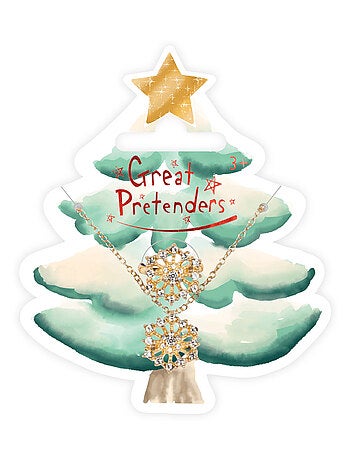 Great Pretenders | Ensemble collier et bague en strass Flocon Great Pretenders