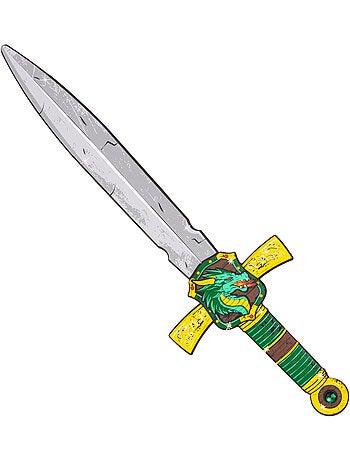 Great Pretenders | Epée de chevalier dragon vert en mousse Great Pretenders