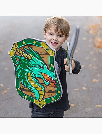 Great Pretenders | Epée de chevalier dragon vert en mousse Great Pretenders