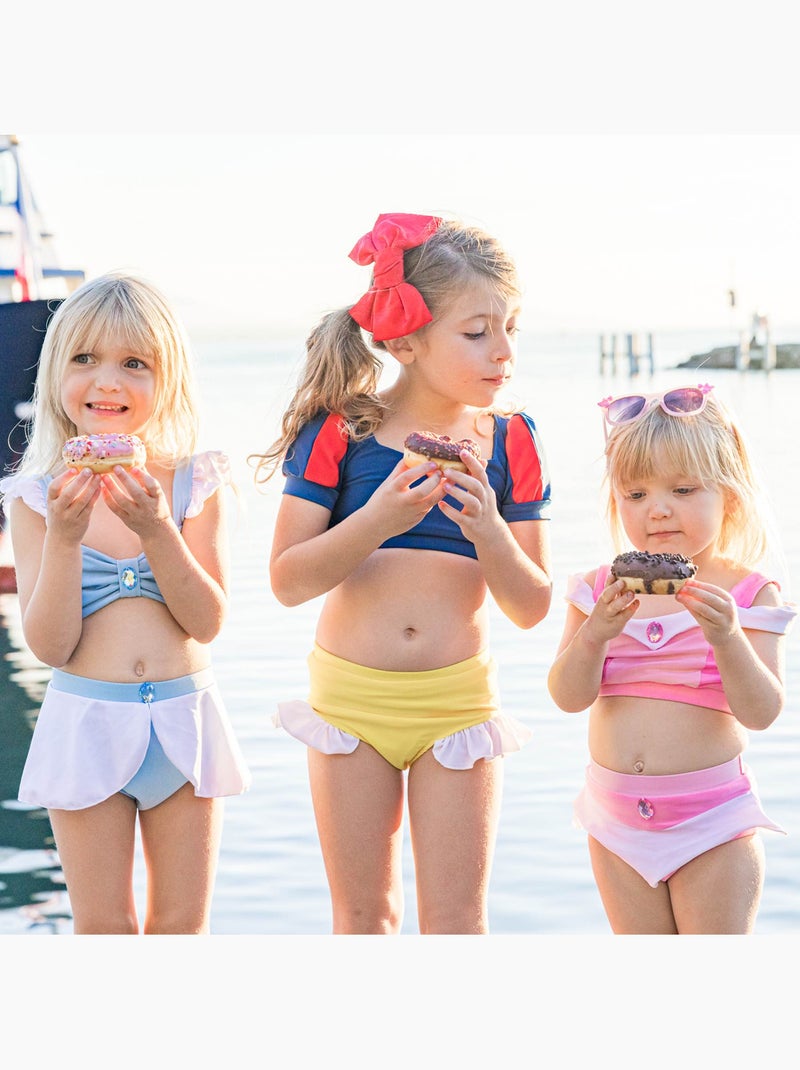 Great Pretenders | Maillot de bain 2 pièces fille princesse UV UPF 50+ Bleu - Kiabi