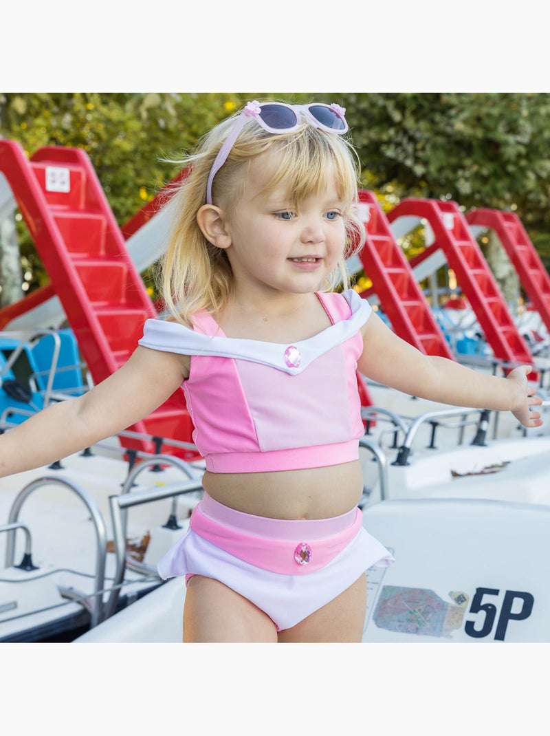 Great Pretenders | Maillot de bain 2 pièces fille princesse UV UPF 50+ Rose - Kiabi