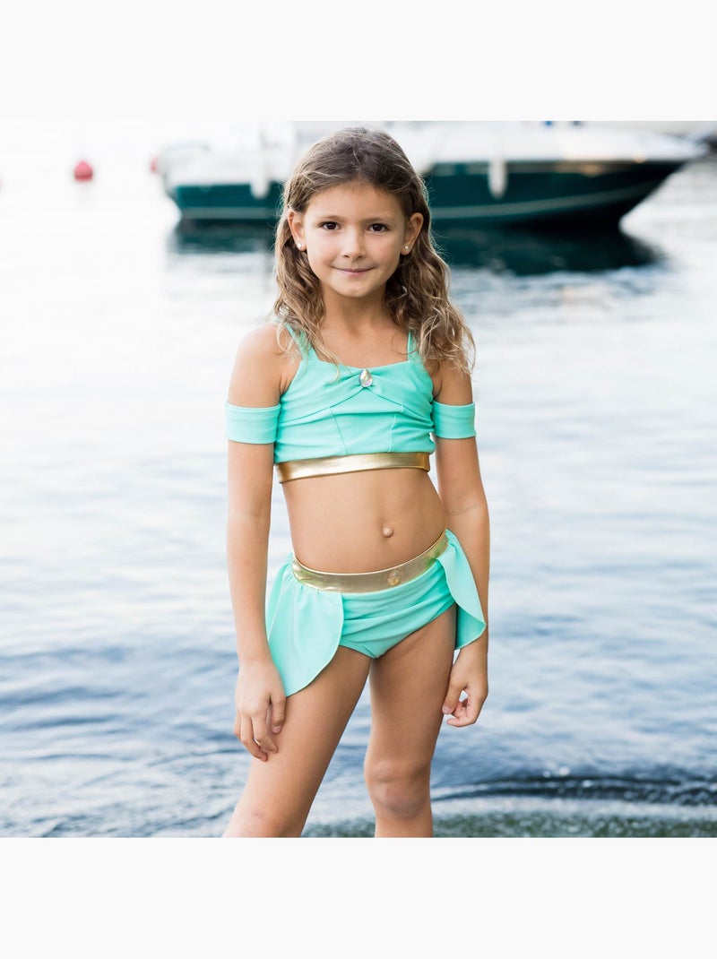 Great Pretenders | Maillot de bain 2 pièces fille princesse UV UPF 50+ Vert - Kiabi