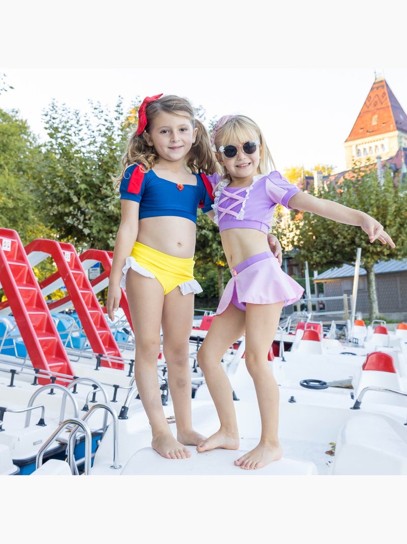 Great Pretenders | Maillot de bain 2 pièces fille princesse UV UPF 50+ Violet - Kiabi
