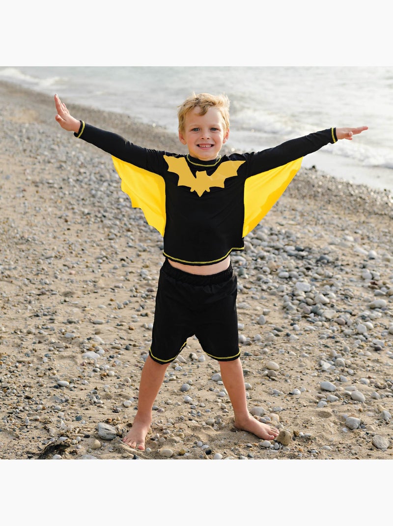 Great Pretenders | Maillot de bain garçon 2 pièces anti-UV super-héros Noir - Kiabi