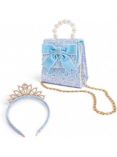 Great Pretenders | Sac à main enfant avec serre tête princesse Mademoiselle - Kiabi