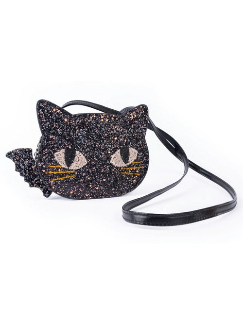 Great Pretenders | Sac à main enfant chat noir pailleté - Kiabi