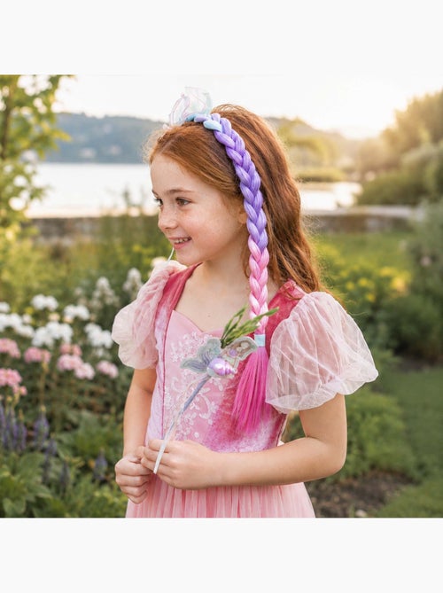 Great Pretenders | Serre-tête sirène enfant avec longue tresse colorée - Kiabi