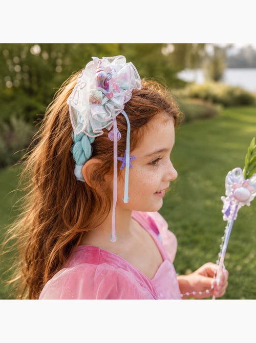 Great Pretenders | Serre-tête sirène enfant avec longue tresse colorée - Kiabi