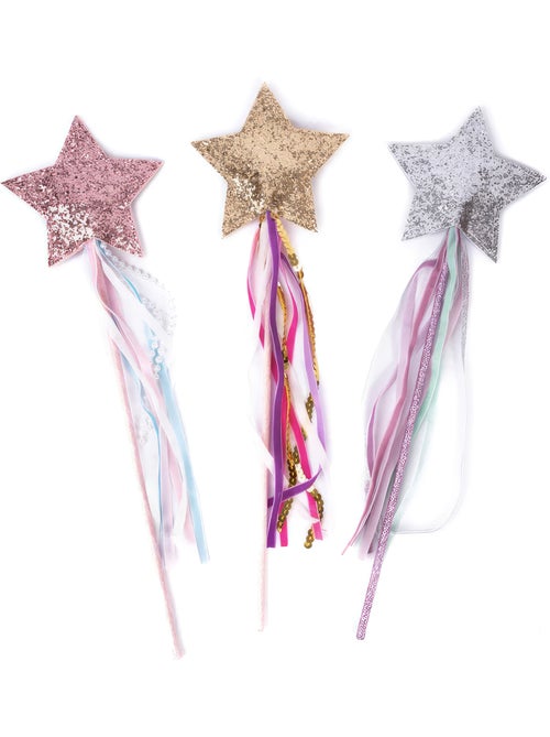 Great Pretenders | Set de 3 baguettes magiques Étoile Twinkle Twinkle - Kiabi Great Pretenders | Set de 3 baguettes magiques Étoile Twinkle Twinkle - Kiabi