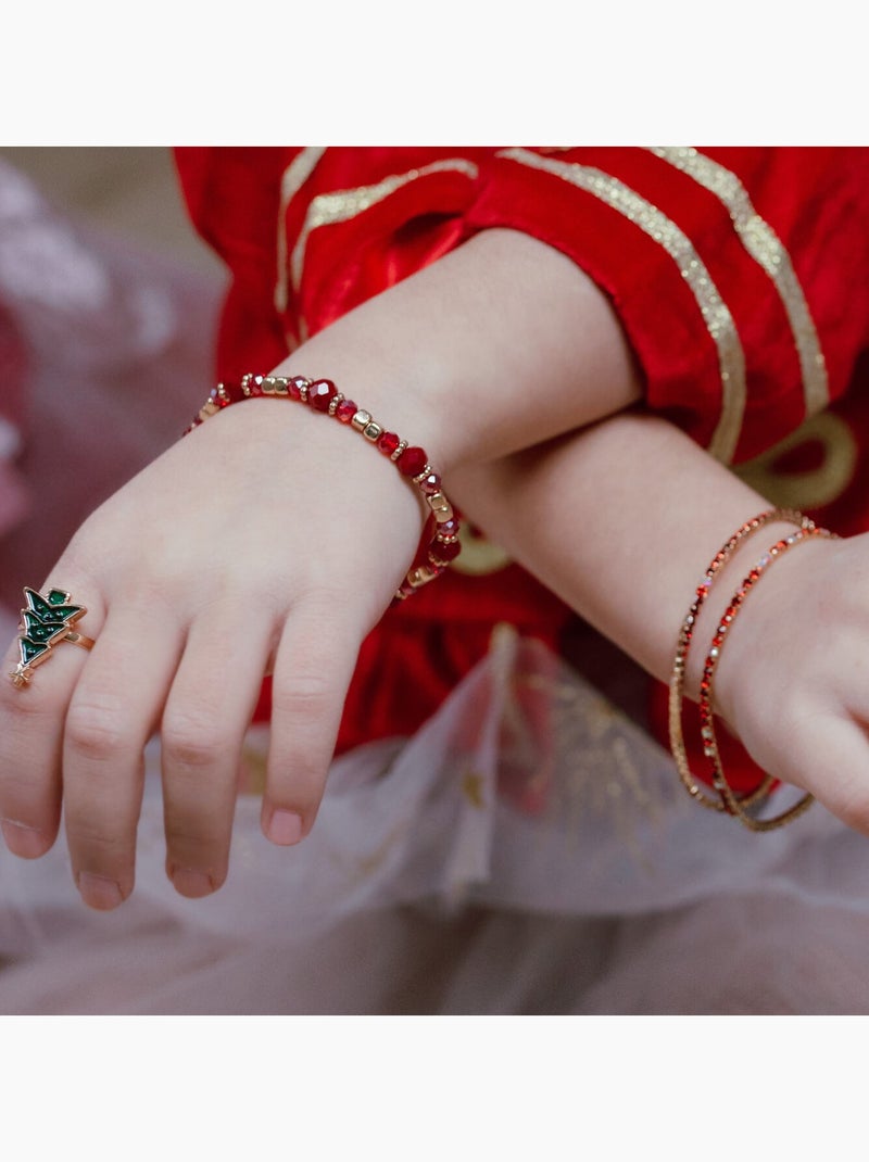 Great Pretenders | Set de 3 bracelets rubis rouge Rouge - Kiabi