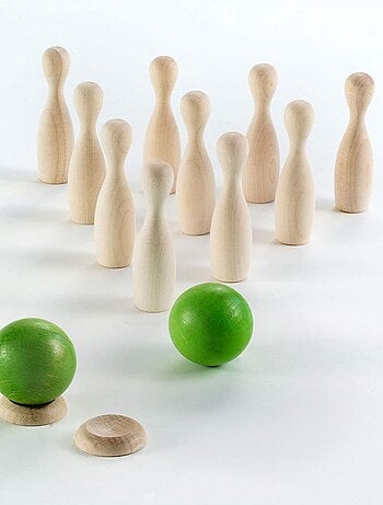 Green mini bowling