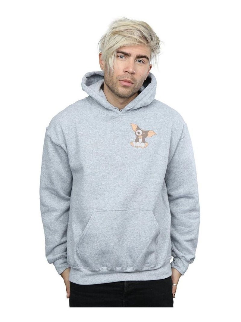 Gremlins - Sweat à capuche Gris chiné - Kiabi