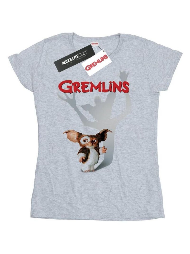 Gremlins - T-shirt Gris chiné - Kiabi