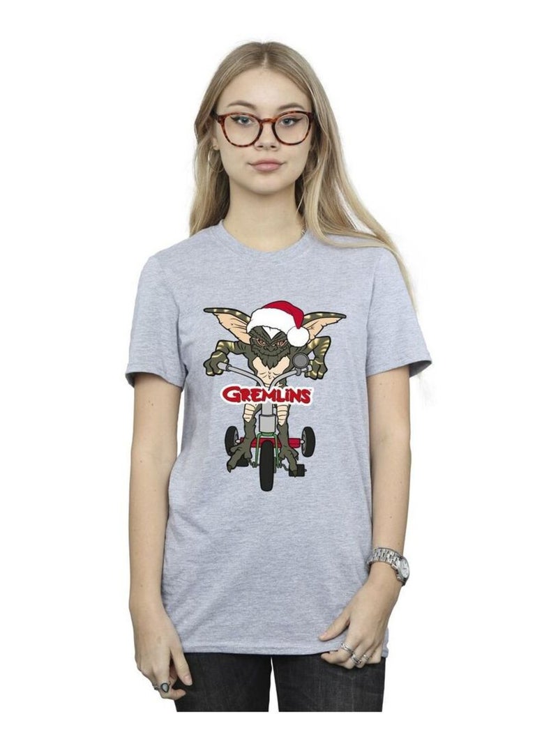 Gremlins - T-shirt Gris chiné - Kiabi