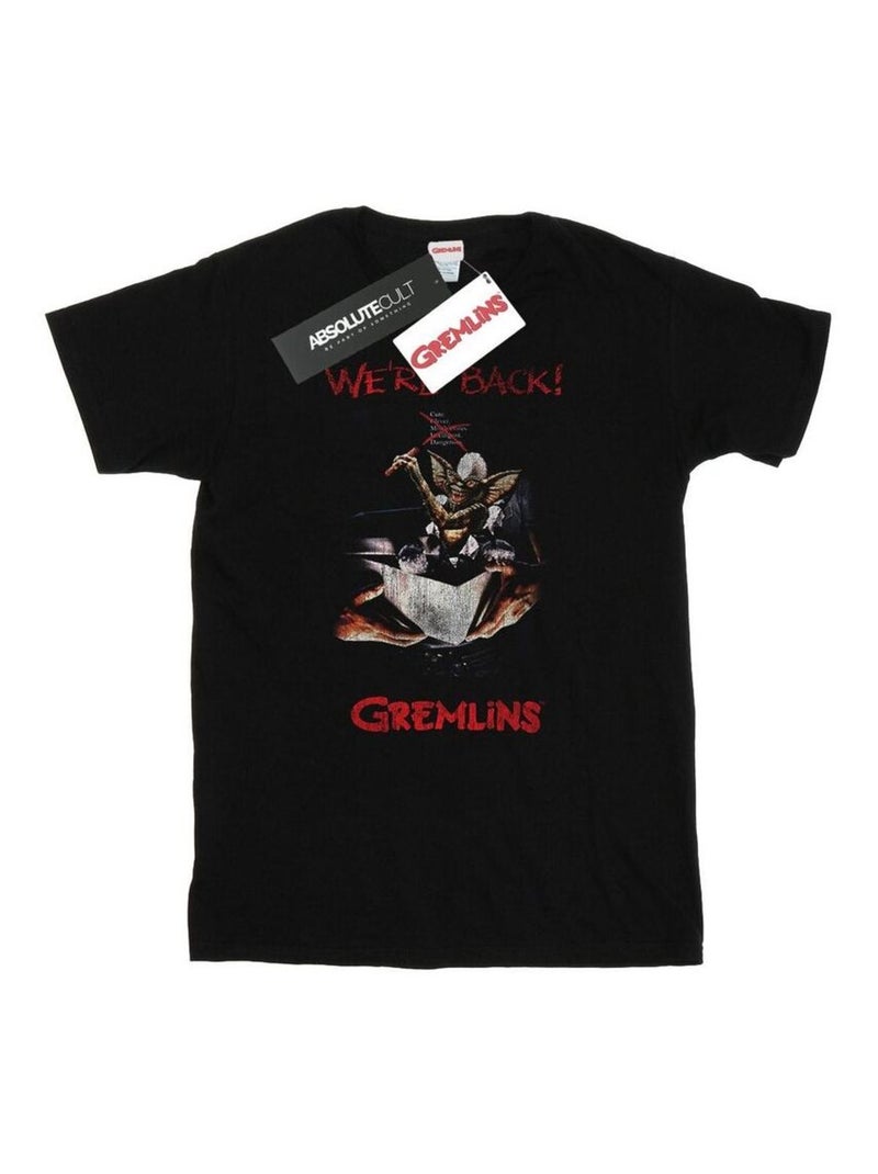 Gremlins - T-shirt Noir - Kiabi
