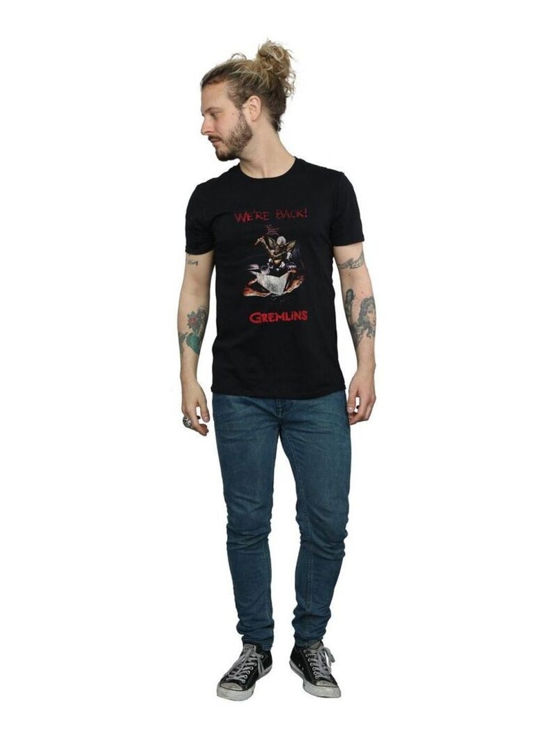 Gremlins - T-shirt Noir - Kiabi