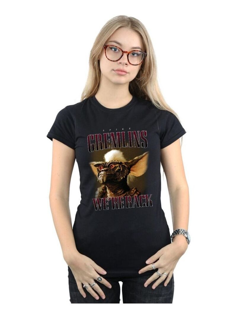 Gremlins - T-shirt WE'RE BACK Noir - Kiabi