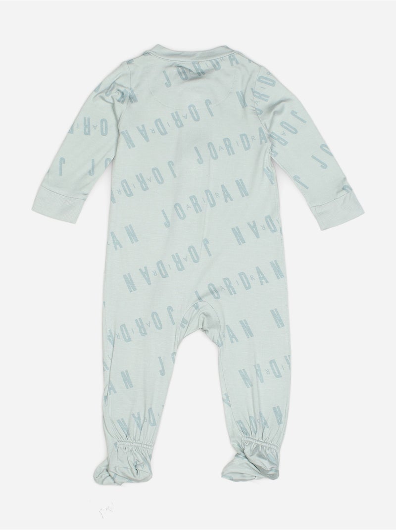 Grenouillère Bébé Bubble footed cover unisex - Jordan Vert - Kiabi