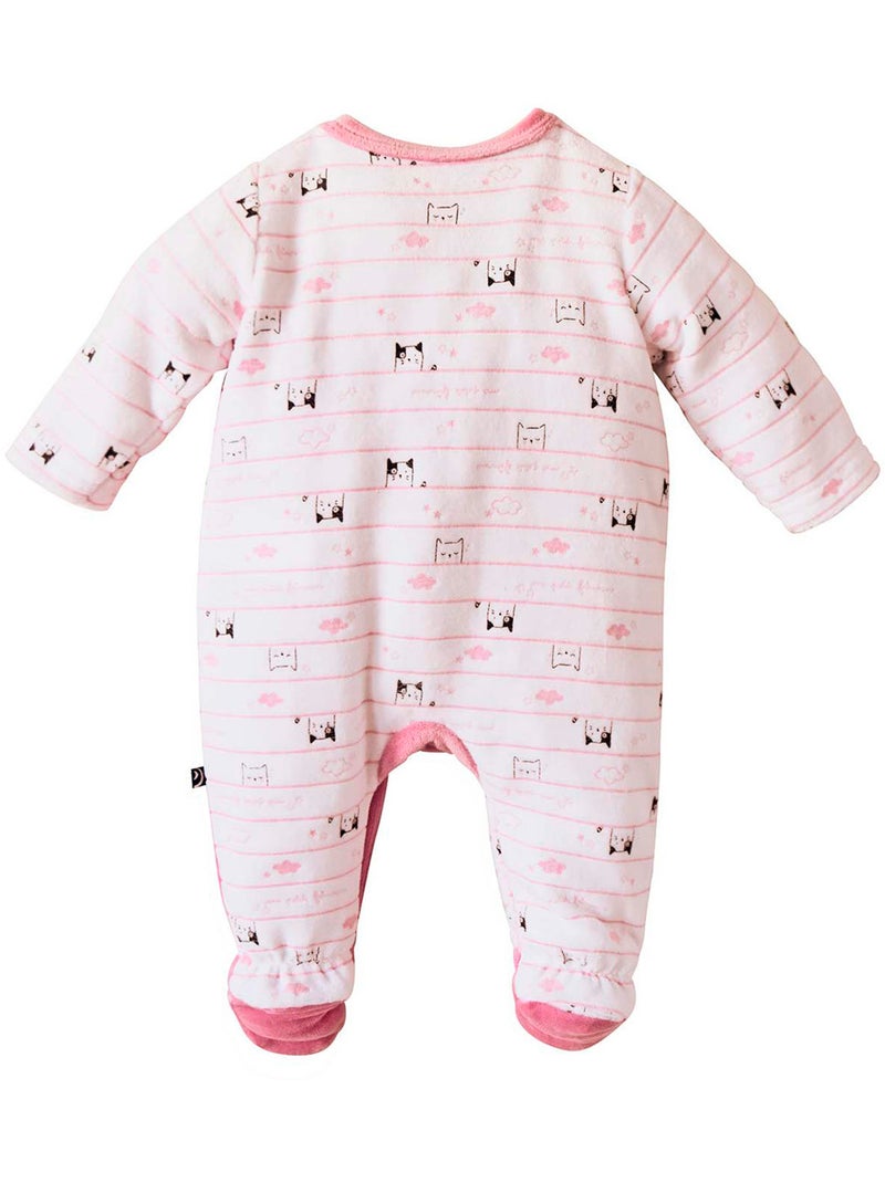 Grenouillère BEBE CLARA Rose - Kiabi