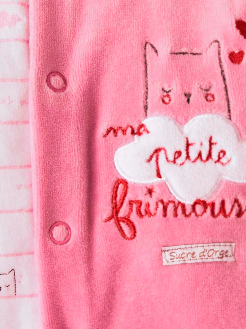 Grenouillère BEBE CLARA Rose - Kiabi