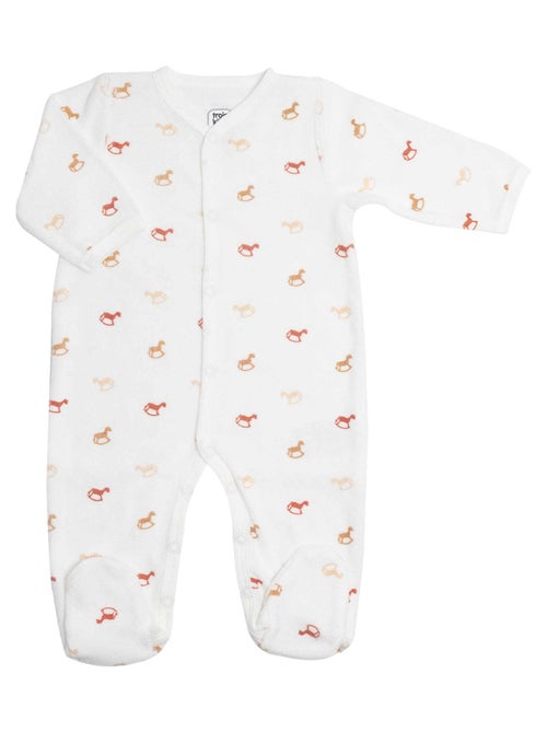 Grenouillère Bébé Motifs Tendances De Chevaux à Bascule - Kiabi