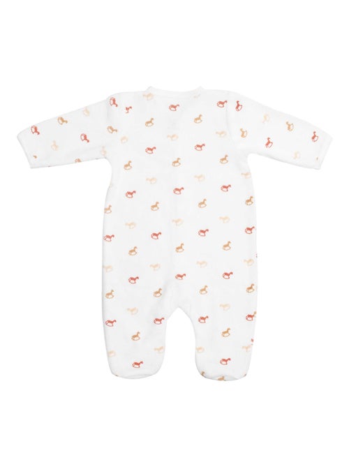 Grenouillère Bébé Motifs Tendances De Chevaux à Bascule - Kiabi