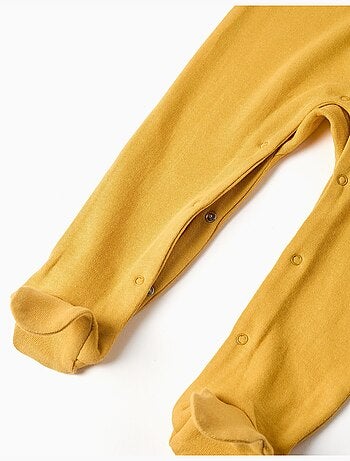 Grenouillère en coton à imprimé