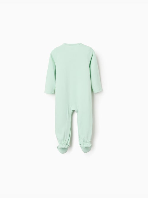 Grenouillère en coton à imprimé - Kiabi