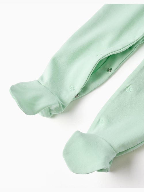 Grenouillère en coton à imprimé - Kiabi