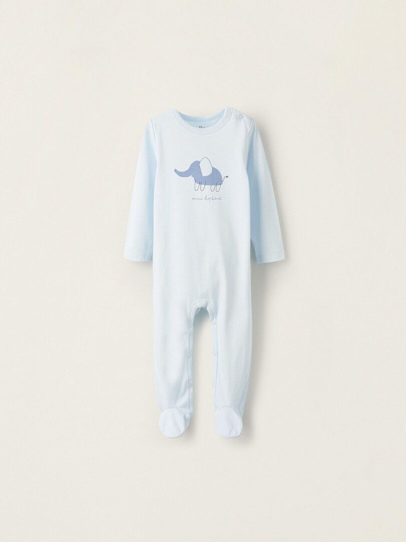 Grenouillère Halloween Pour Bébé Garçon - Manches Longues Avec Imprimé Festif + Set Complet (chapeau & Chaussures)