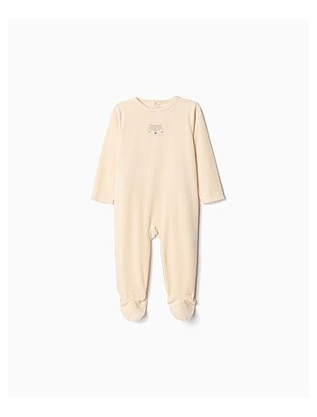Grenouillère en velours, bébé mo fashion