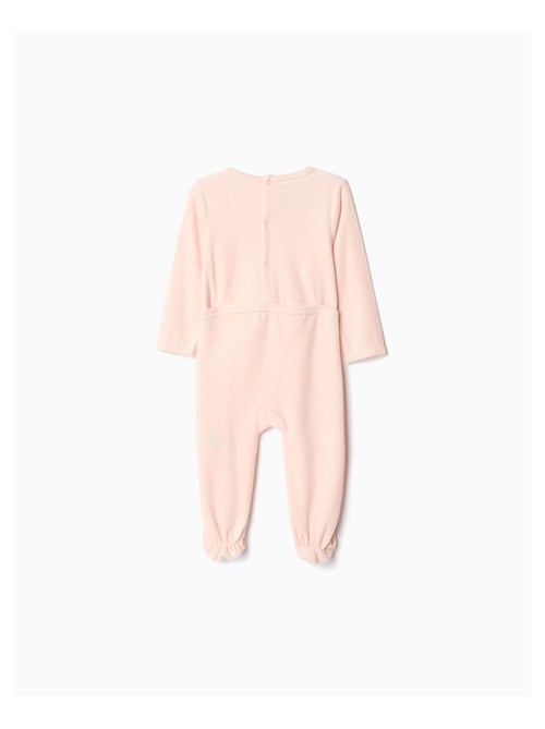 Grenouillère en velours pour bébé fille MO Fashion - Kiabi