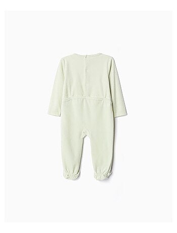 Grenouillère en velours pour bébé MO Fashion